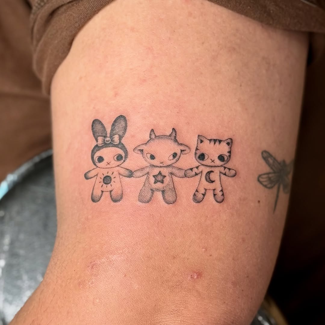 Tattoo by @mijita_tatz — fine_line, black_and_grey