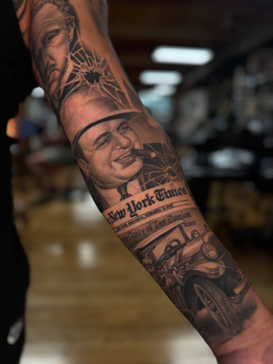 Tattoo by @tan_hope_mm — realism, black_and_grey