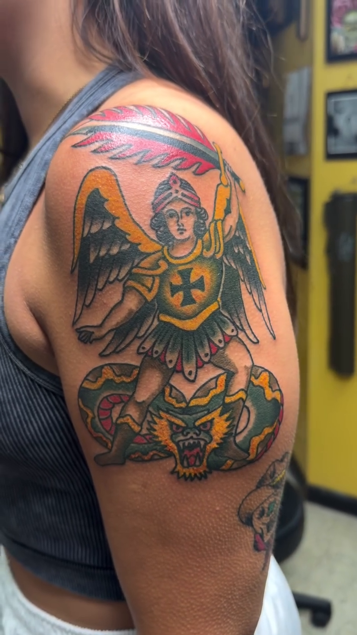 Tattoo by @impala_pat — american_traditional, neo_traditional