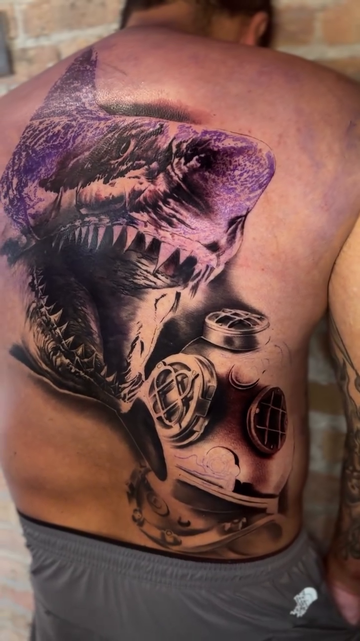 Tattoo by @tattoosbymiguel — realism, black_and_grey