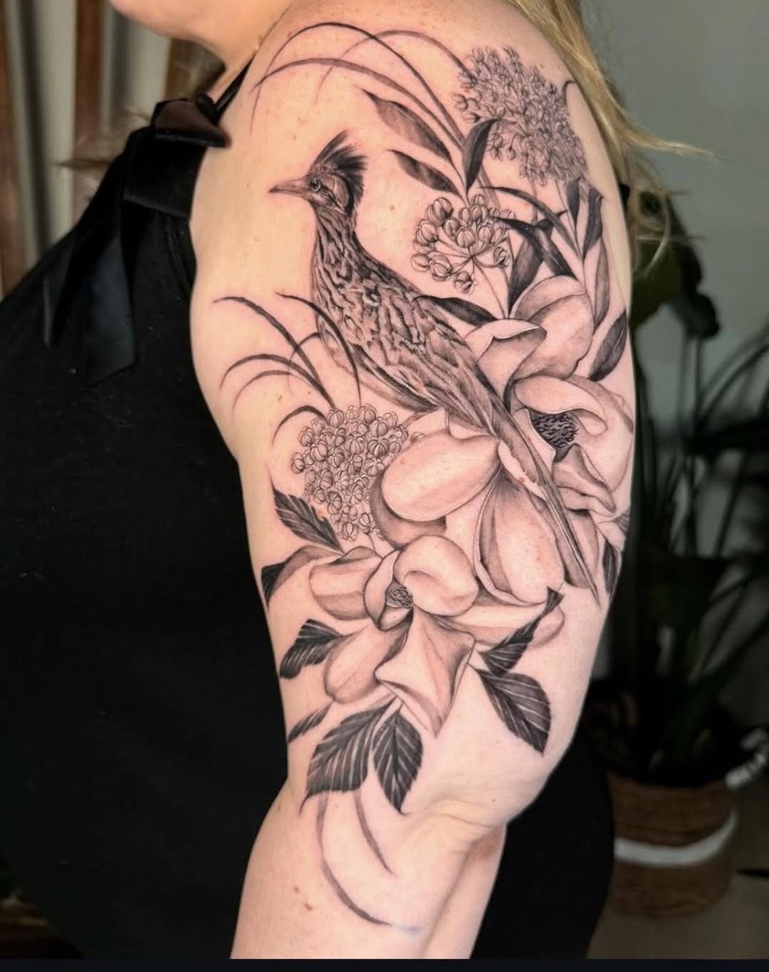 Tattoo by @dre.dayli โ realism, black_and_grey
