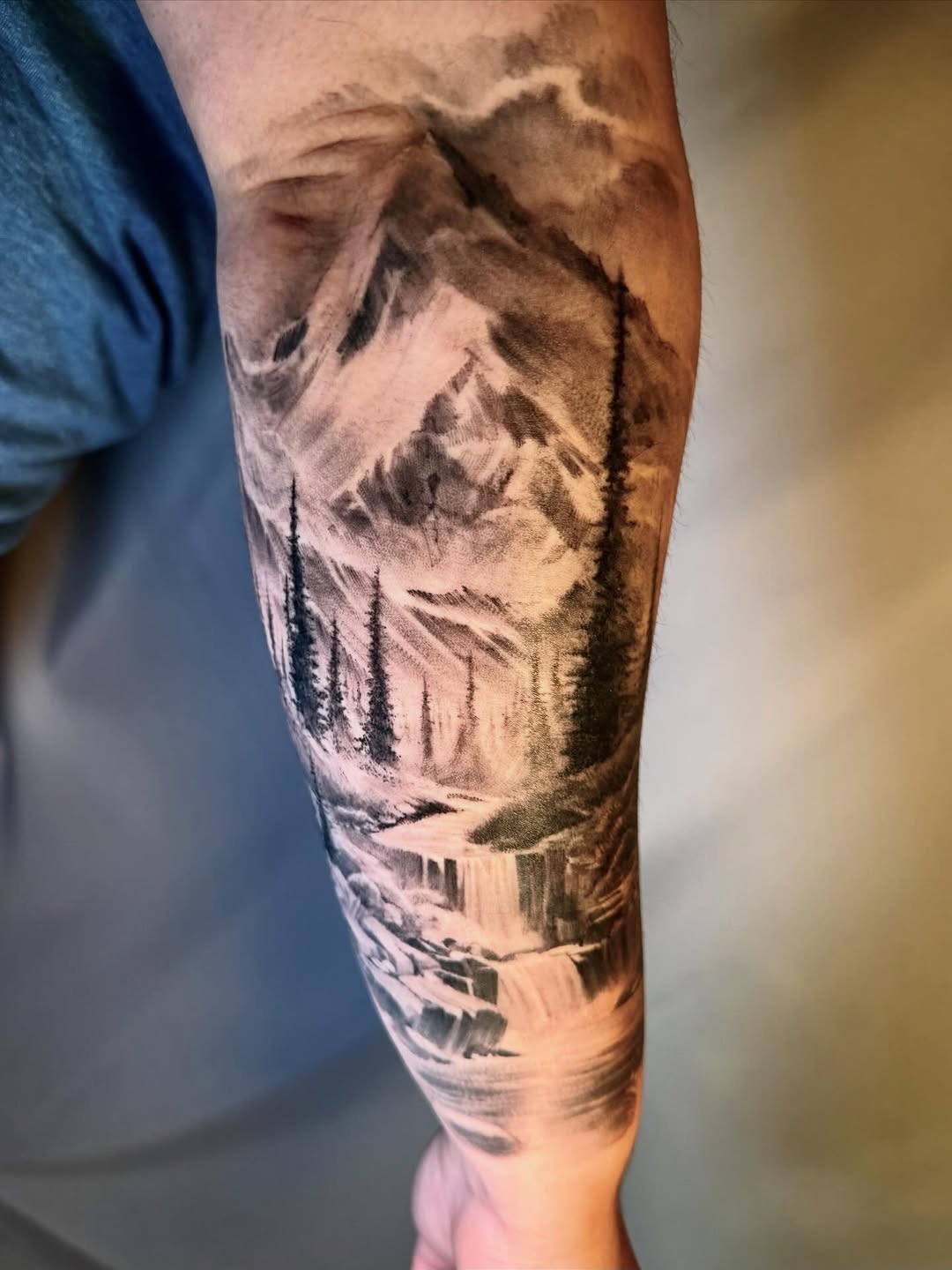 Tattoo by @joibaileytattoos — realism, black_and_grey