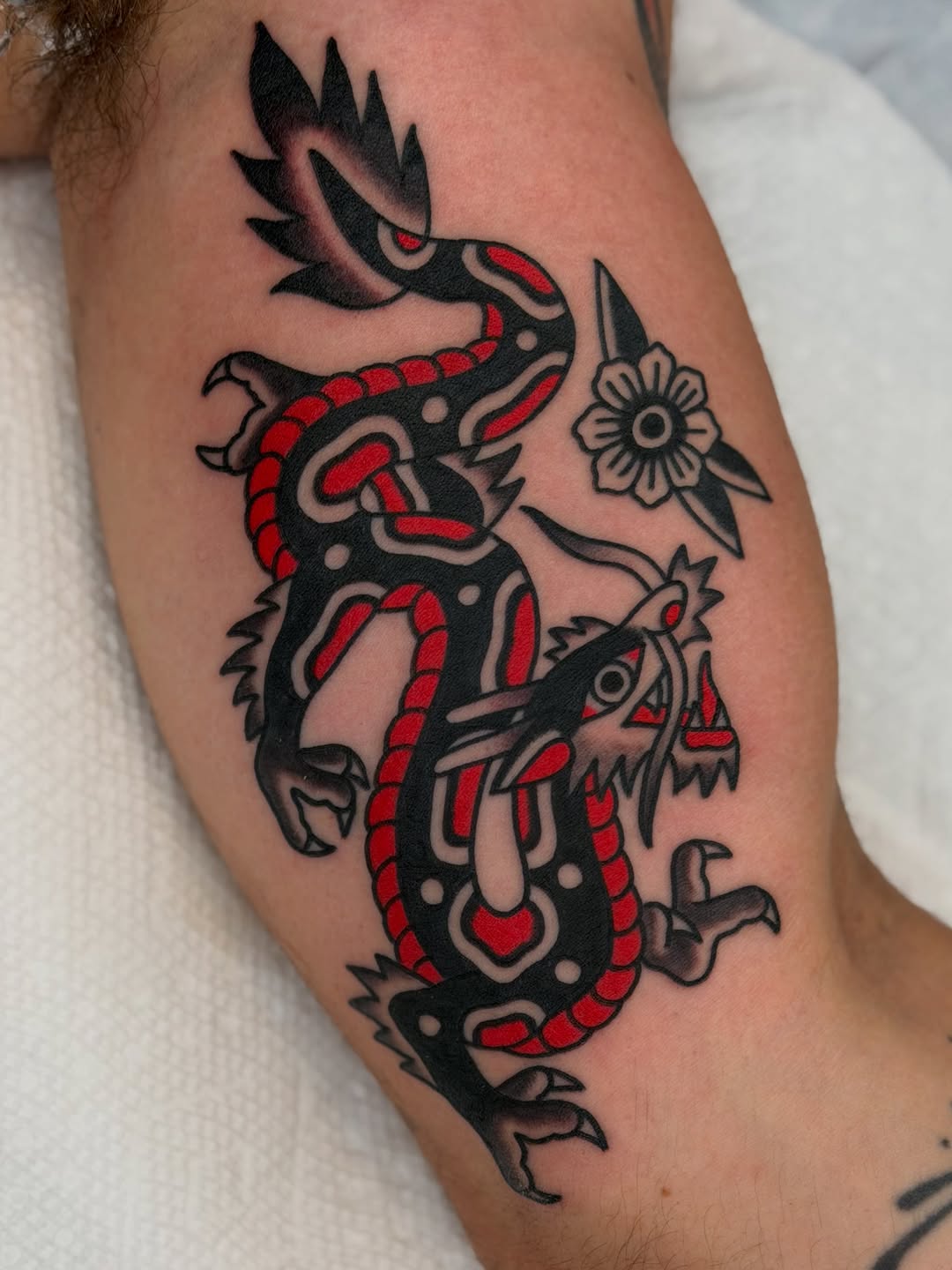 Tattoo by @blake.francis — american_traditional