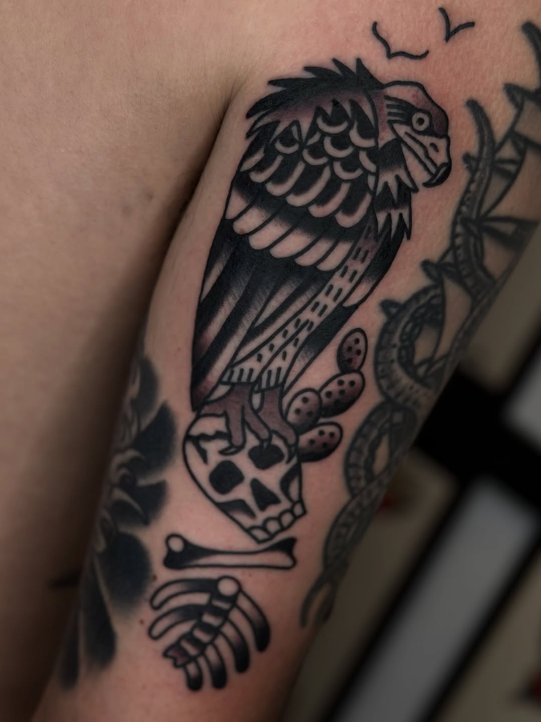Tattoo by @blake.francis — american_traditional, black_and_grey