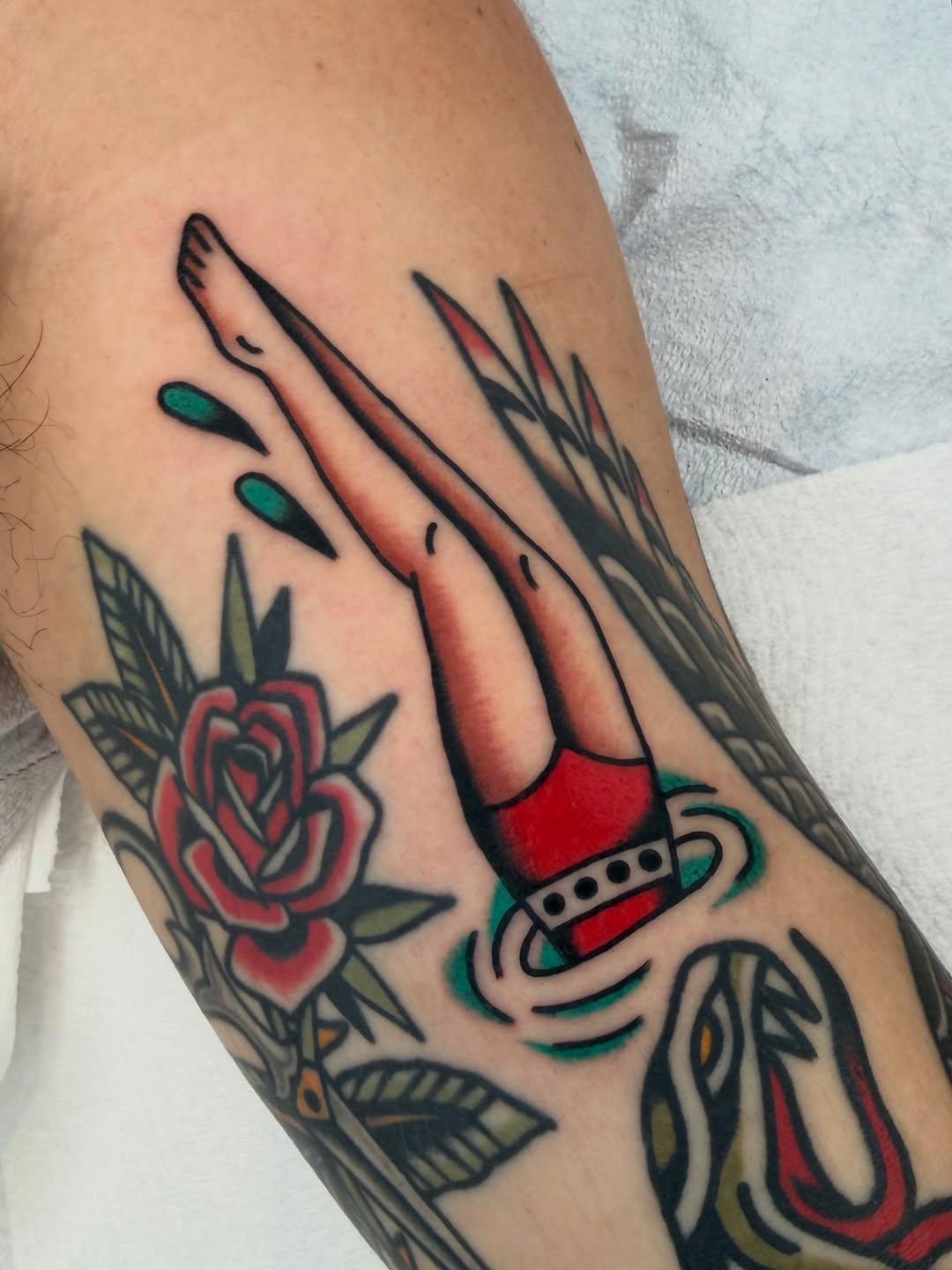 Tattoo by @blake.francis — american_traditional