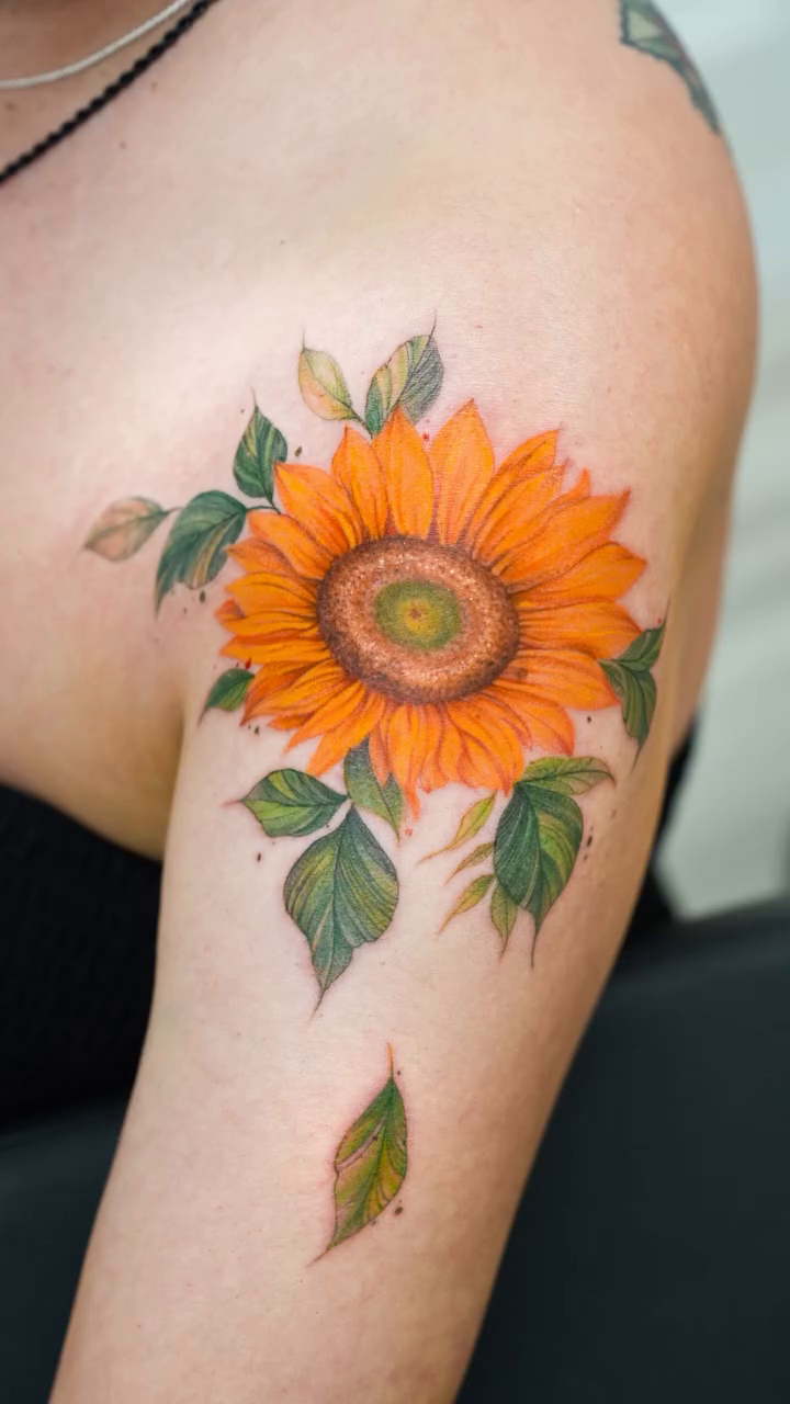 Tattoo by @newrootink_studio — realism, color
