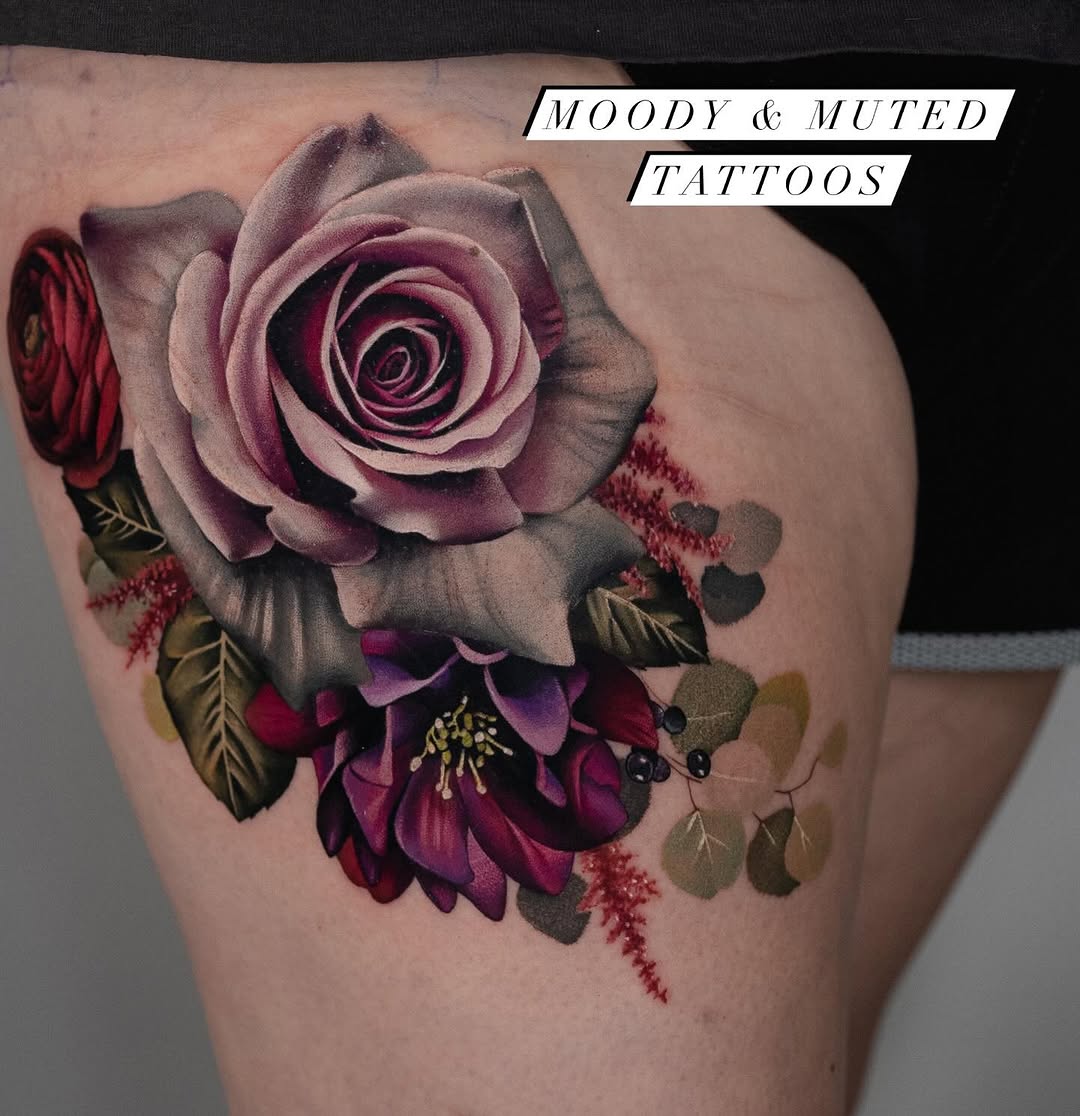 Tattoo by @_vividdreams โ realism, black_and_grey