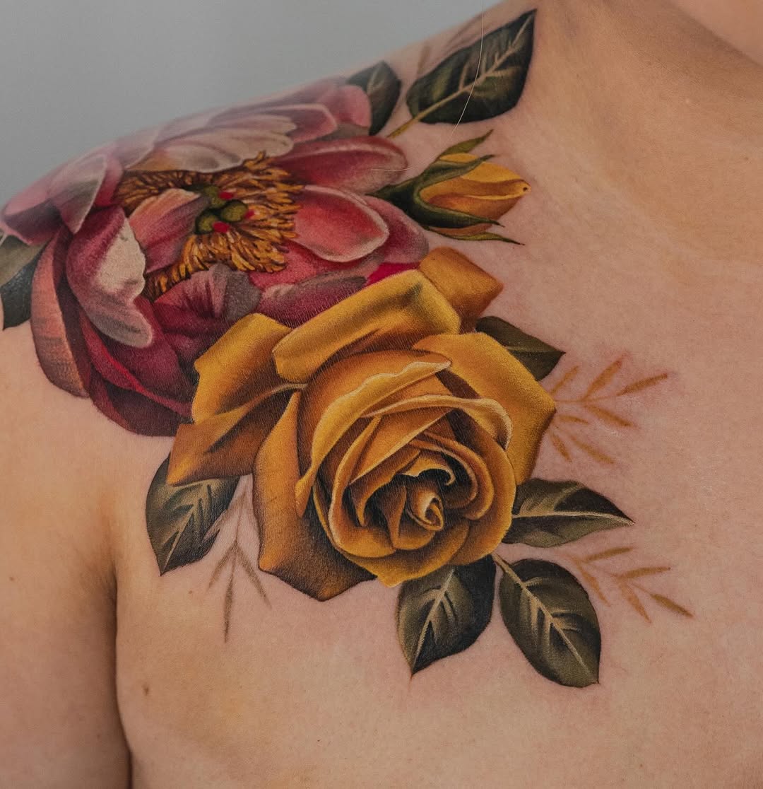 Tattoo by @_vividdreams โ realism, black_and_grey
