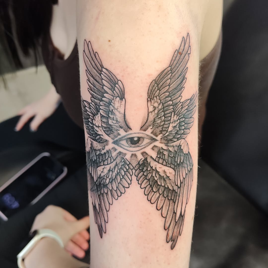 Tattoo by @art_from_planetmercury — black_and_grey, realism