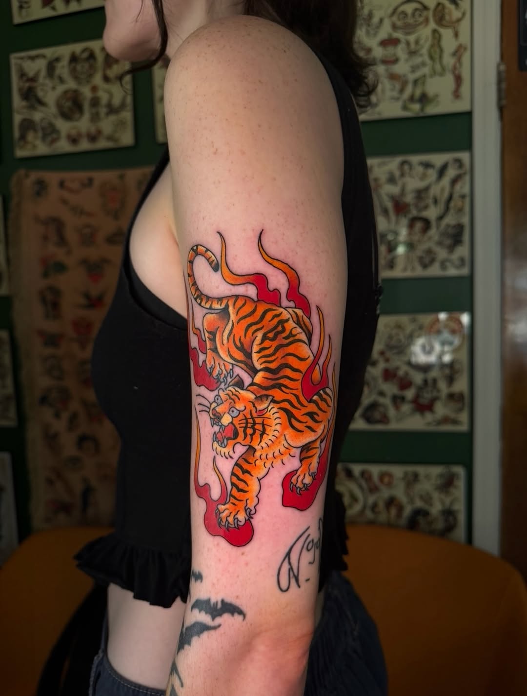 Tattoo by @mobunniemoproblems — american_traditional