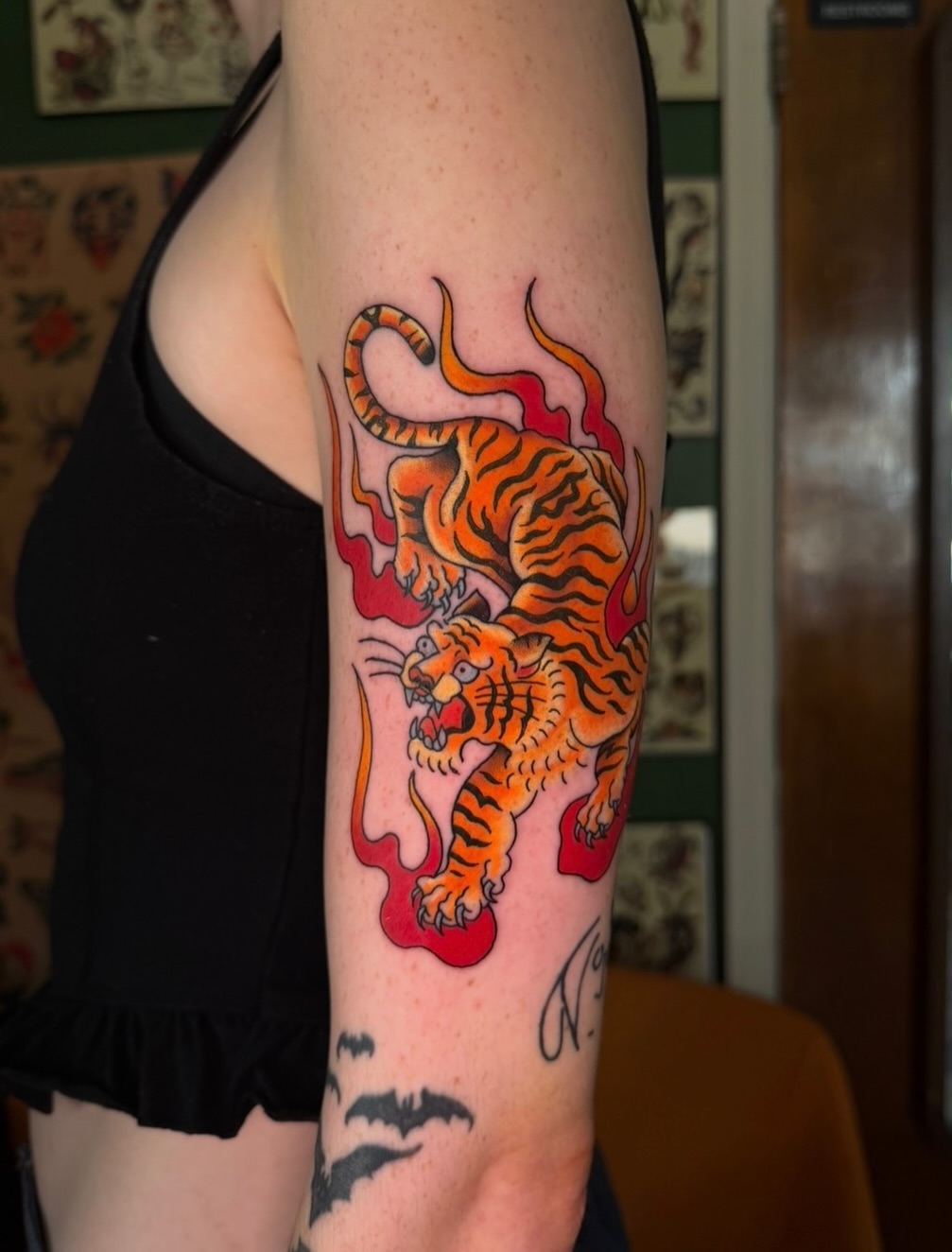 Tattoo by @mobunniemoproblems — american_traditional