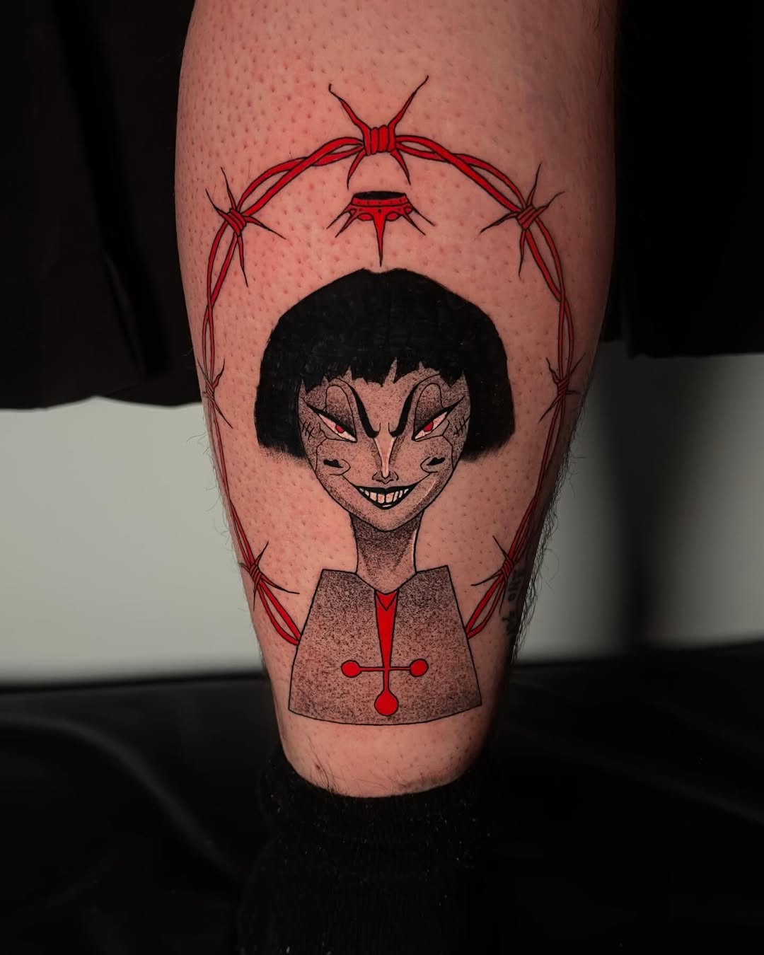 Tattoo by @picaflor.tattooer — illustrative, black_and_grey