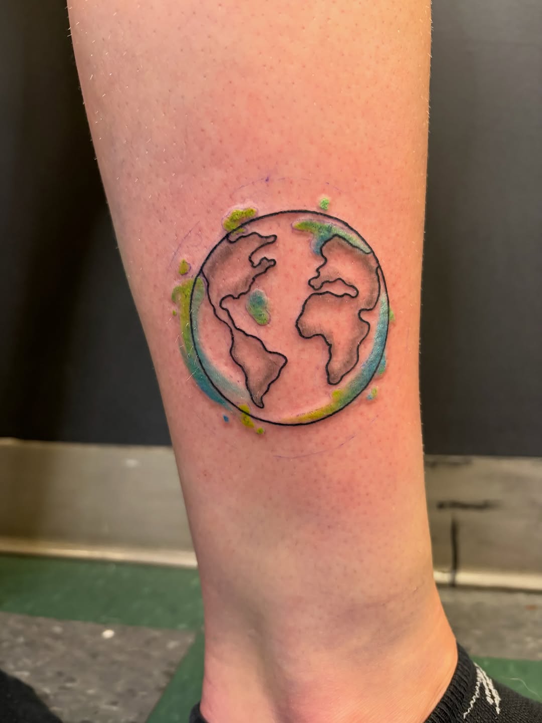 Tattoo by @noahbtattoos β fine_line, watercolor