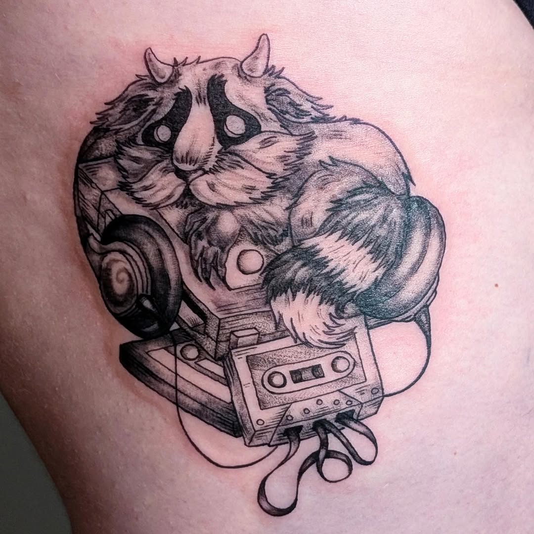 Tattoo by @jadektattoos โ illustrative, black_and_grey