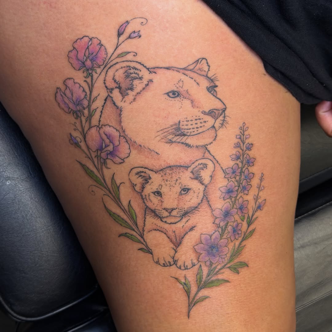 Tattoo by @prettyuglytattoos — realism, fine_line