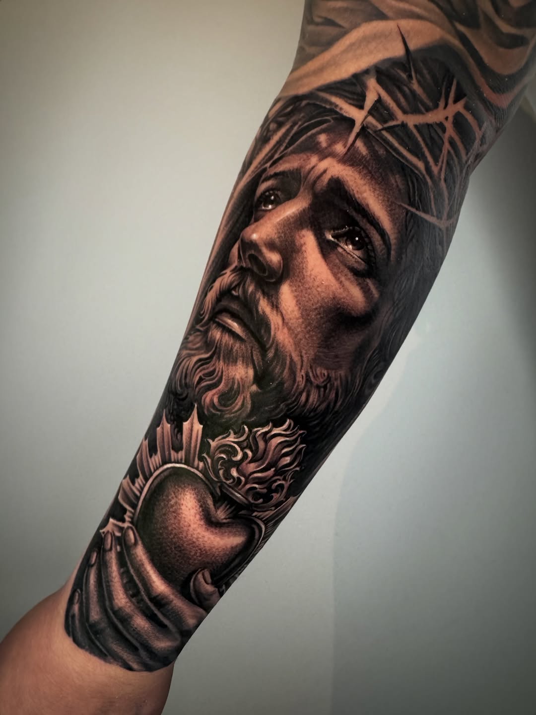 Tattoo by @tatts_by_t โ realism, black_and_grey