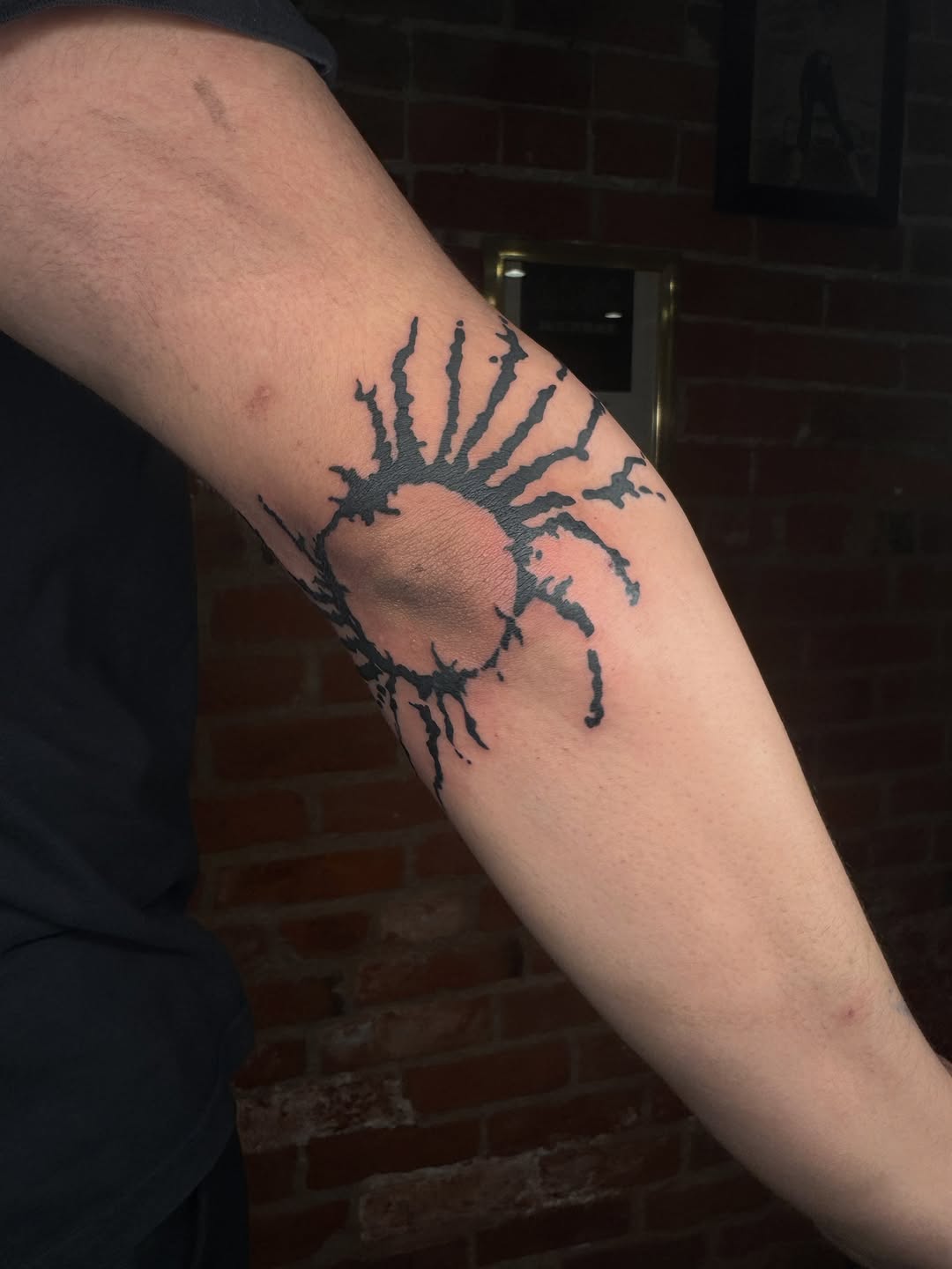 Tattoo by @tattedbytam β blackwork