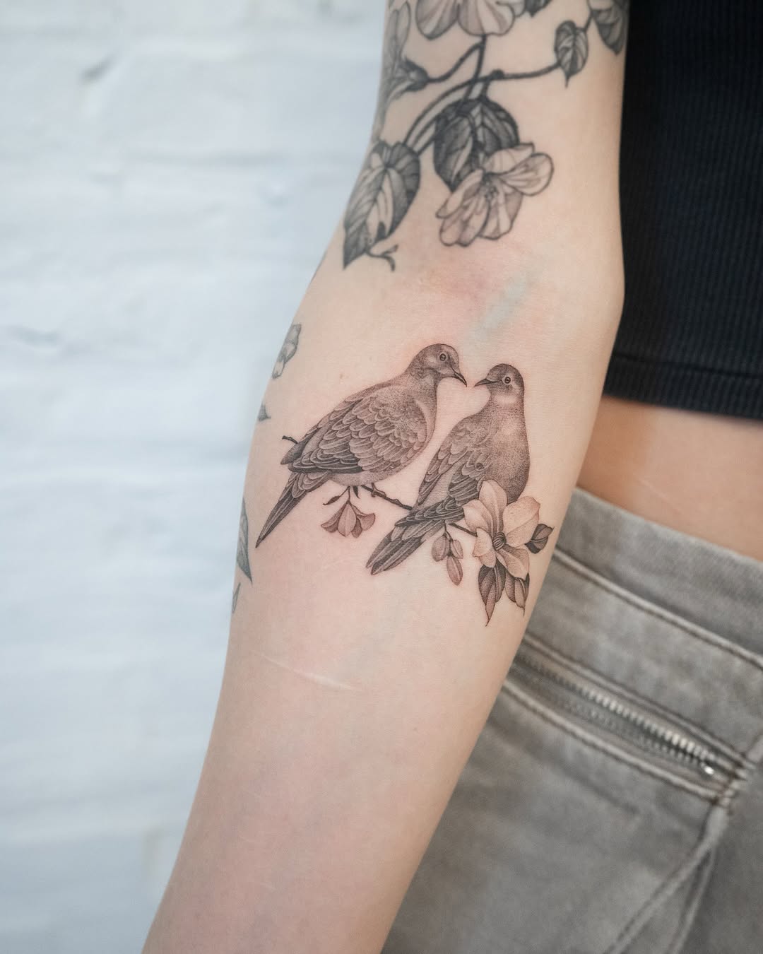 Tattoo by @lilyblu.ink — realism, black_and_grey