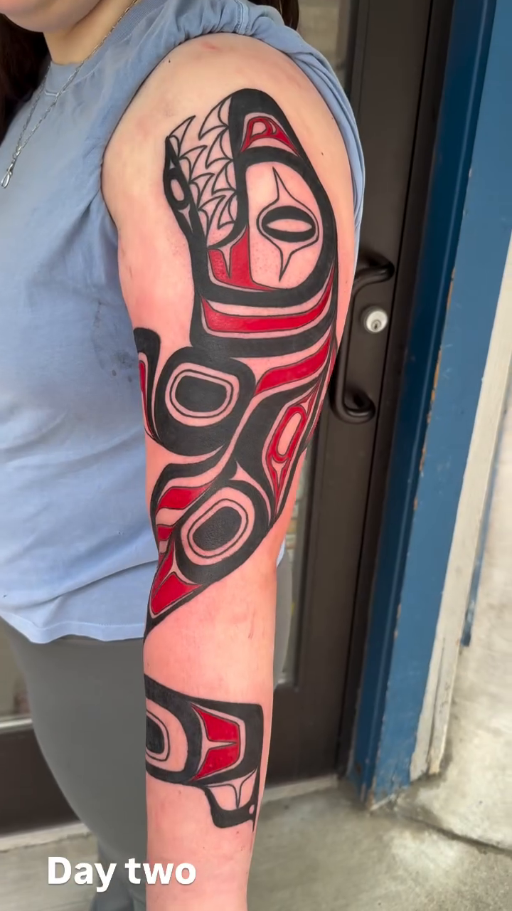 Tattoo by @huk_yuunsk_lang — tribal