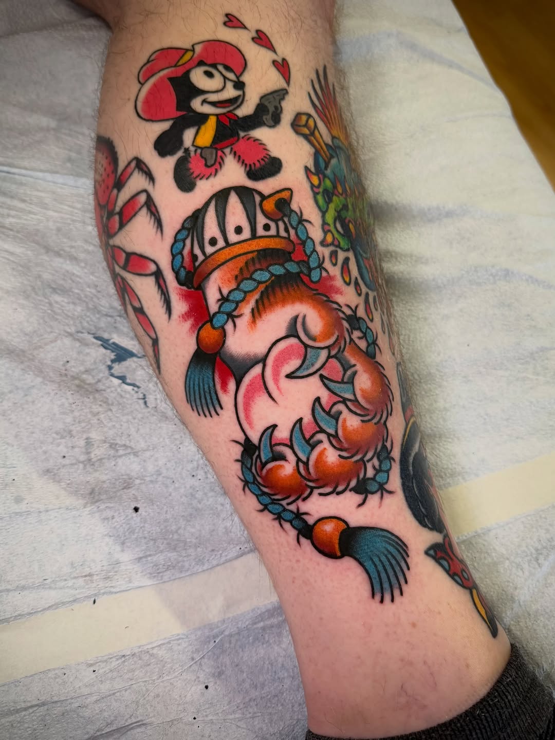 Tattoo by @minnesota_mitch_tattoo — american_traditional, new_school