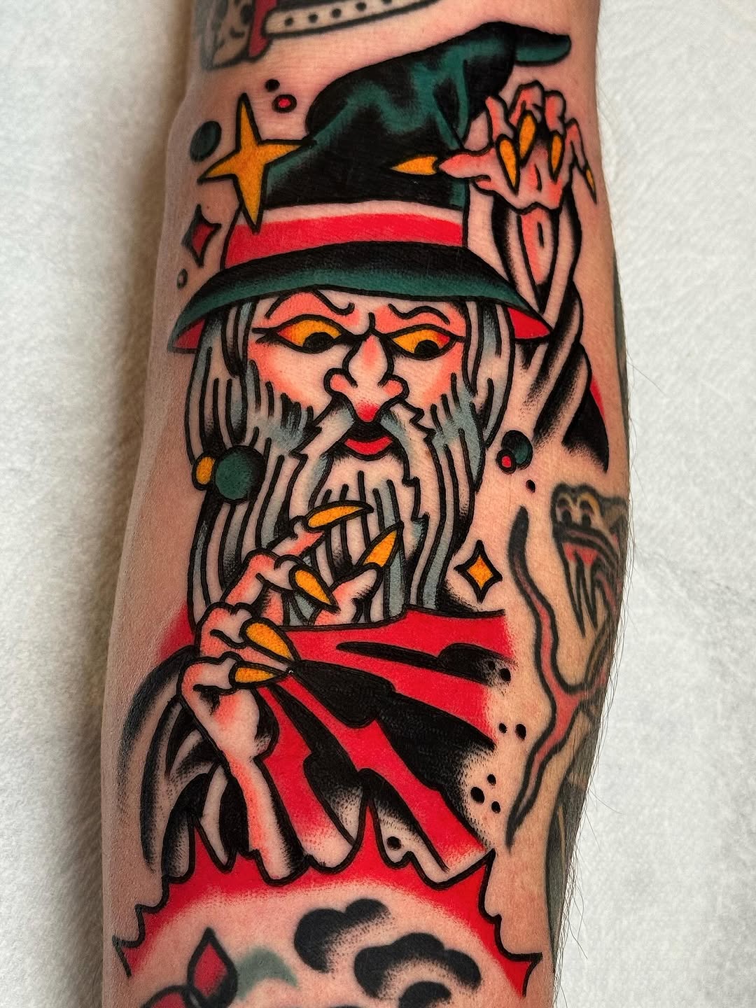 Tattoo by @tat2brain — american_traditional