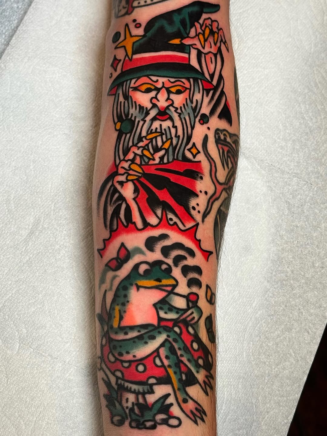 Tattoo by @tat2brain — american_traditional