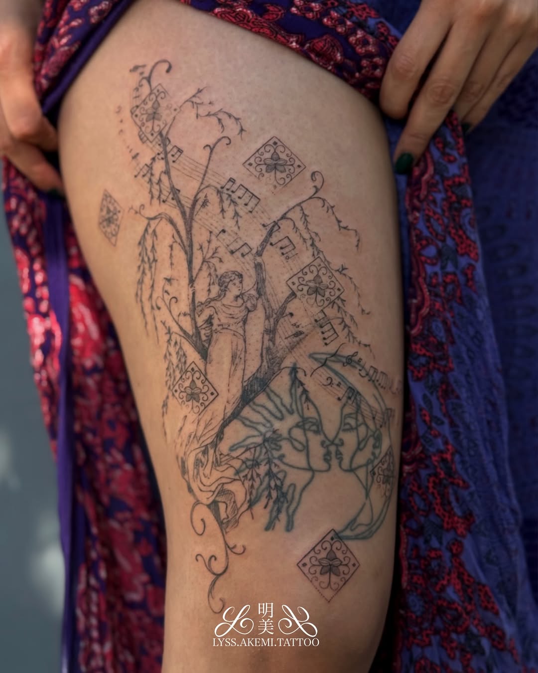 Tattoo by @lyss.akemi.tattoo — fine_line, illustrative
