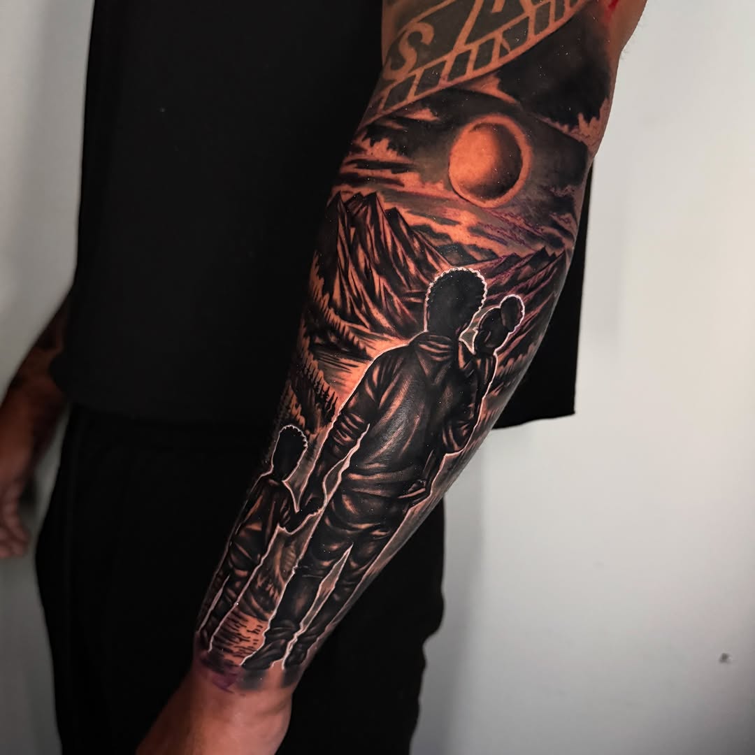 Tattoo by @idrinkink_ — realism, black_and_grey