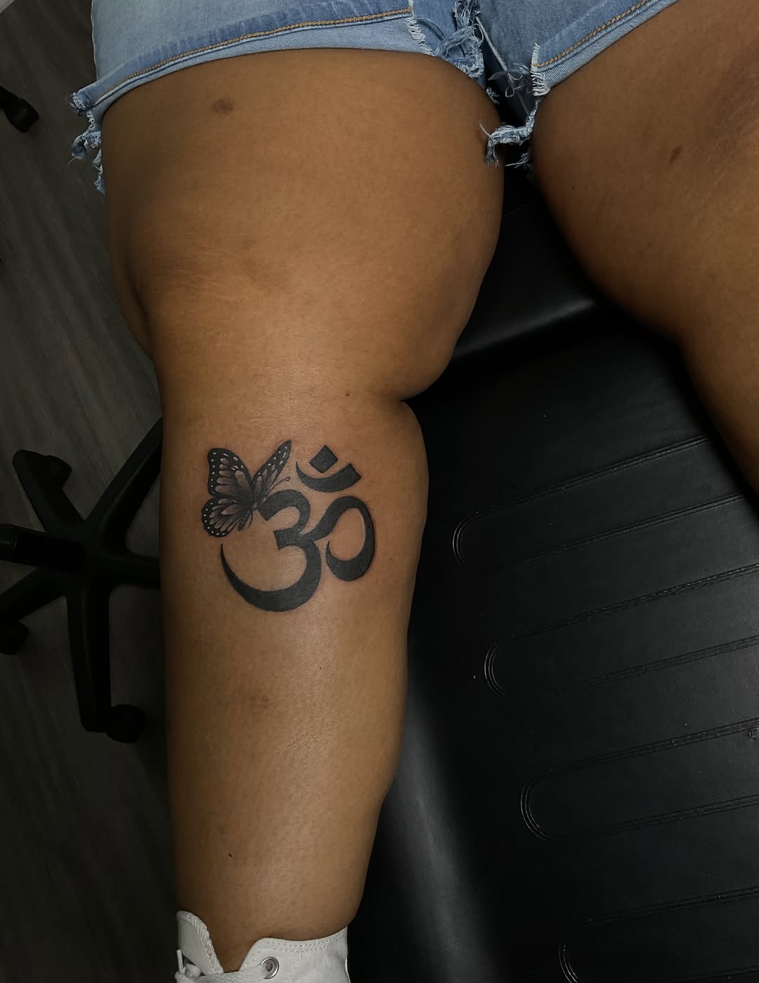 Tattoo by @kenkillatattoos — fine_line, black_and_grey