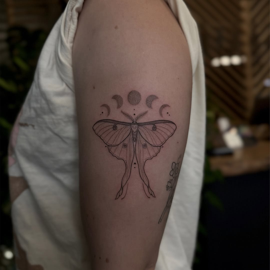 Tattoo by @copaceticink โ fine_line, minimalist