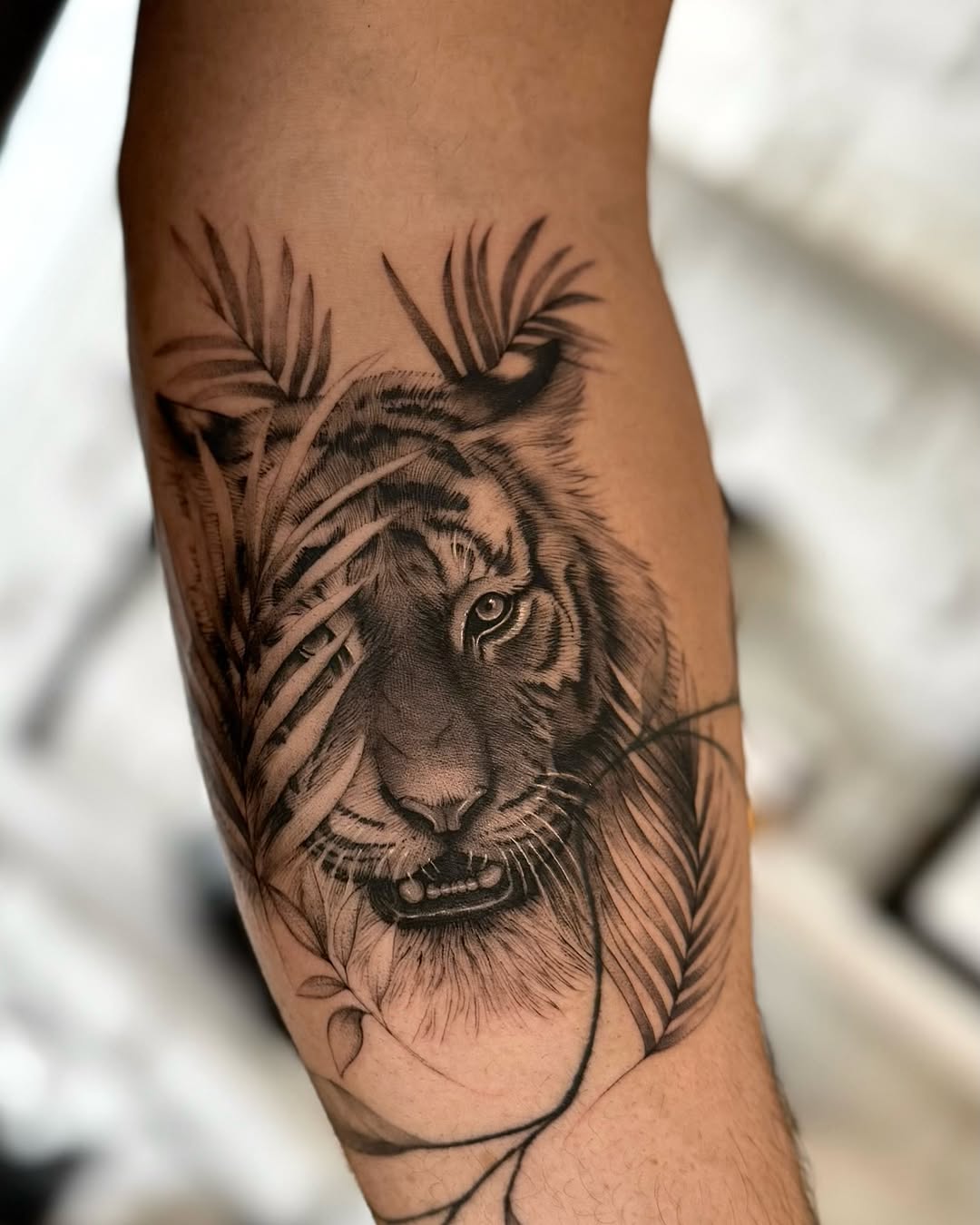 Tattoo by @tiny_tim.tatts โ realism, black_and_grey