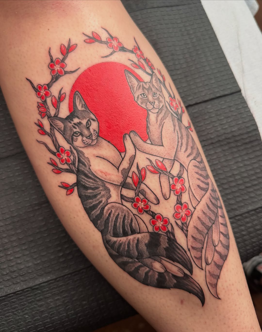 Tattoo by @tannerminocktattoos — realism, japanese_irezumi