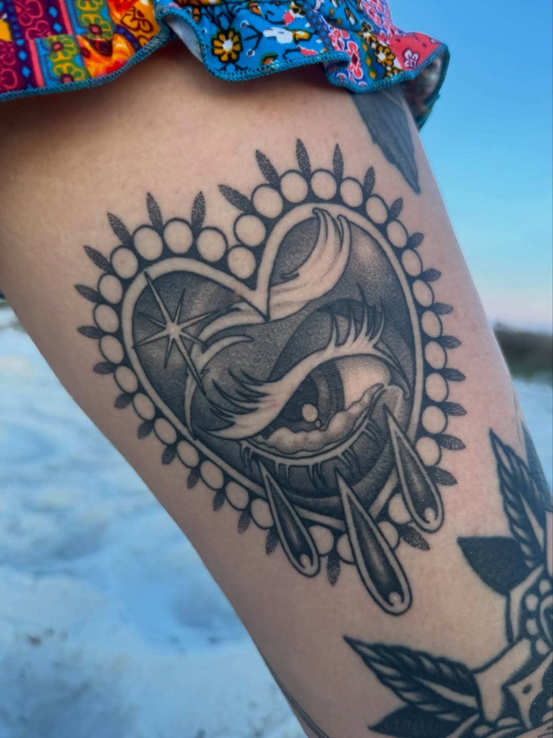 Tattoo by @tannerminocktattoos — american_traditional, black_and_grey