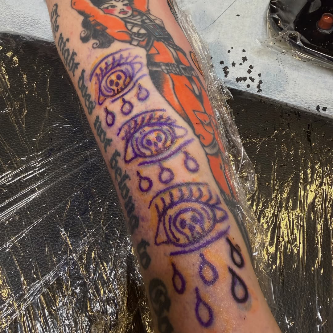 Tattoo by @rizzotattoos — lettering_script, american_traditional