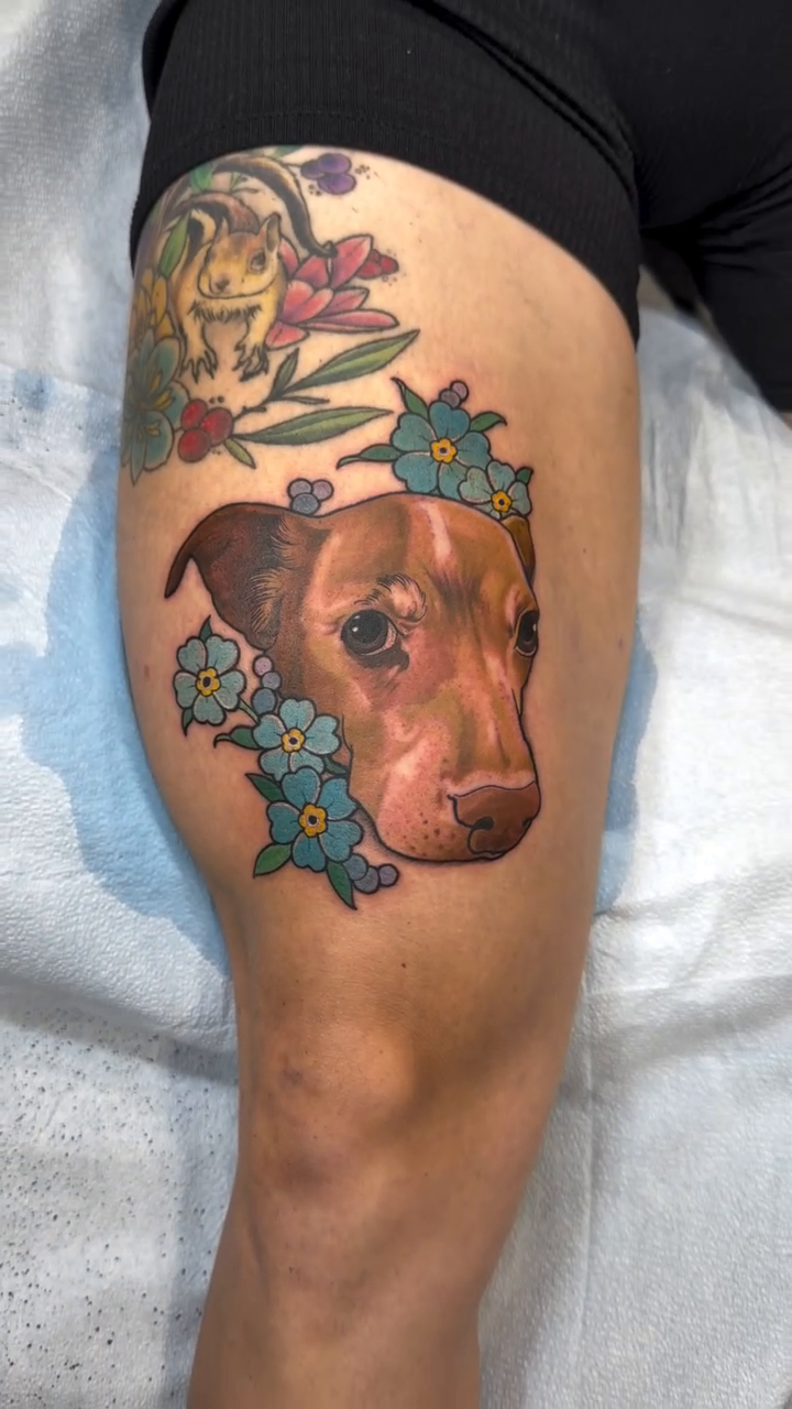 Tattoo by @englikethelang — realism, color