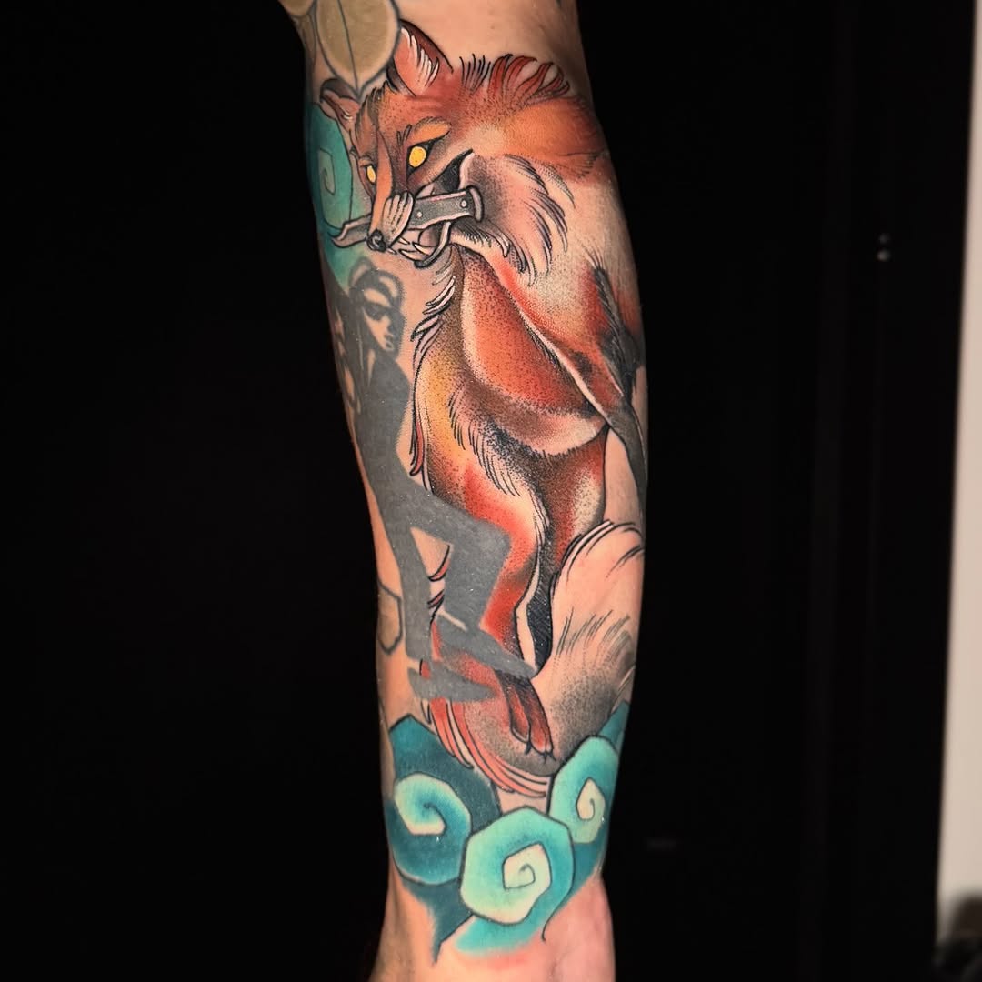 Tattoo by @heatherlynntattoos — neo_traditional, realism