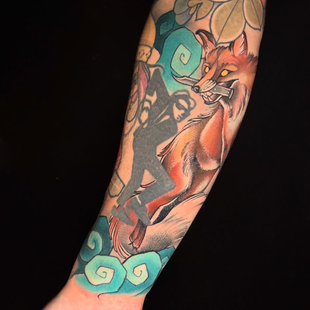 Tattoo by @heatherlynntattoos — neo_traditional, illustrative