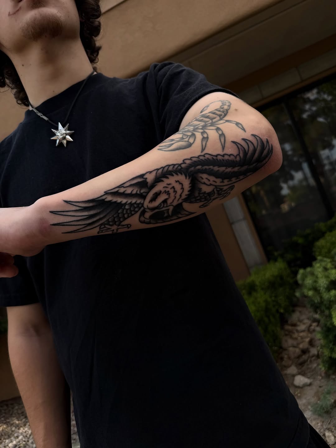 Tattoo by @nadiacallahan — american_traditional, black_and_grey