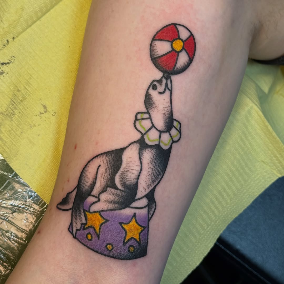 Tattoo by @traddymaddie β american_traditional