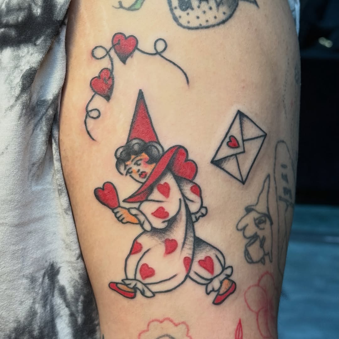 Tattoo by @traddymaddie β american_traditional