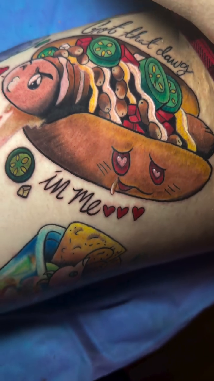 Tattoo by @xxsashafontainexx — new_school