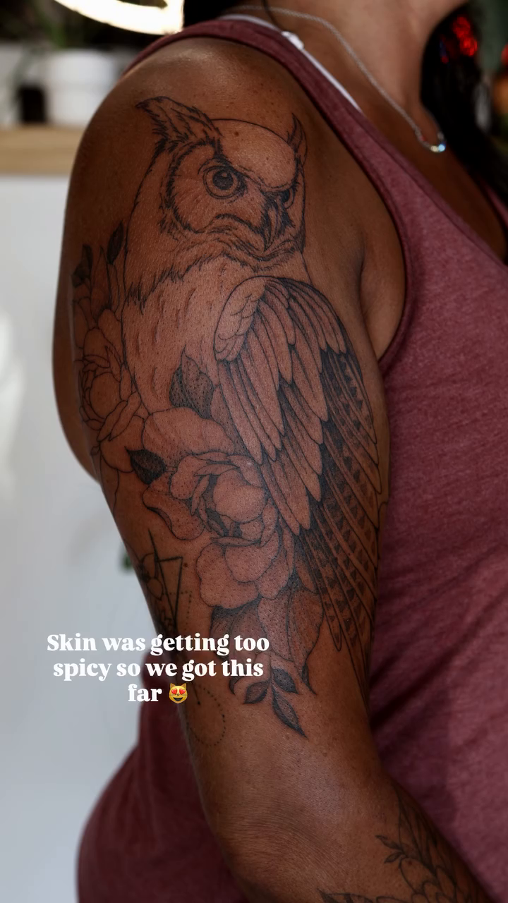 Tattoo by @randatattoos — realism, black_and_grey