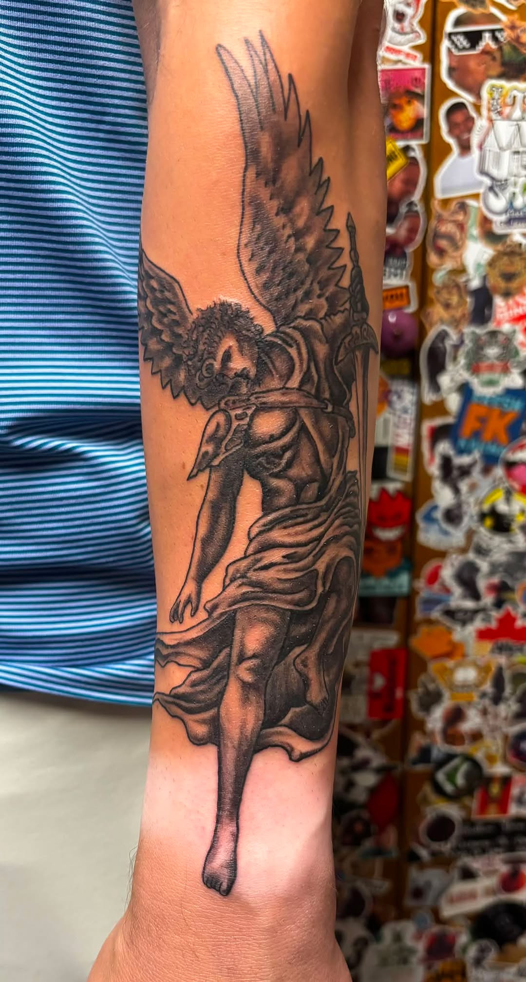 Tattoo by @jeffzuptich — realism, black_and_grey