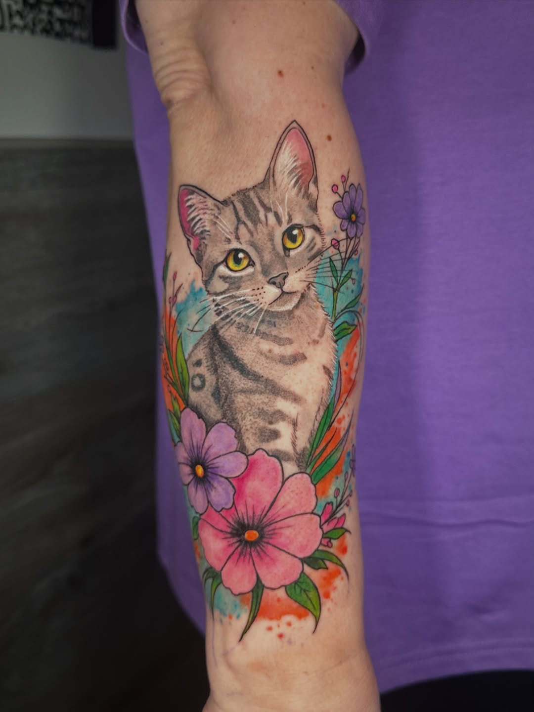 Tattoo by @gunnarquispe β realism, watercolor