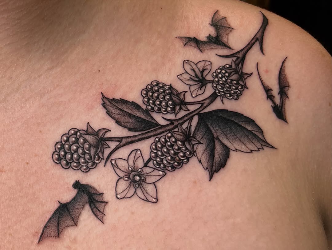 Tattoo by @molliecooltattoos — black_and_grey, realism