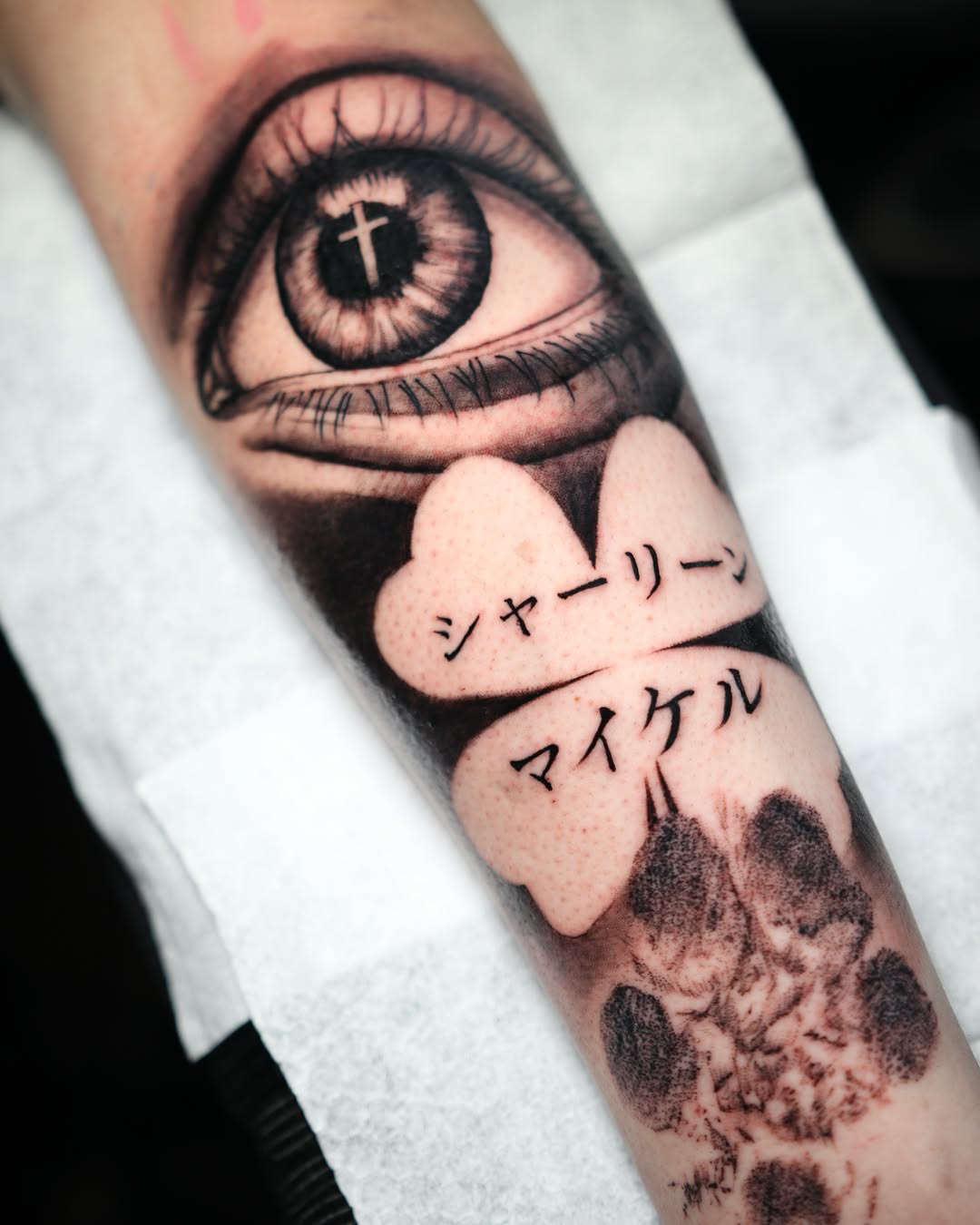 Tattoo by @cordero.inks — realism, black_and_grey
