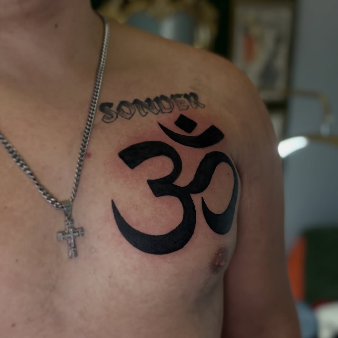 Tattoo by @razor.ink.studio β blackwork, lettering_script