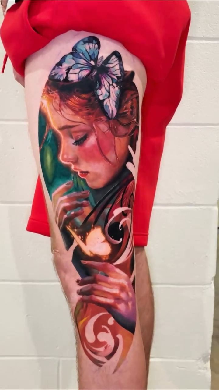 Tattoo by @leo.tattooatl — realism, fine_line
