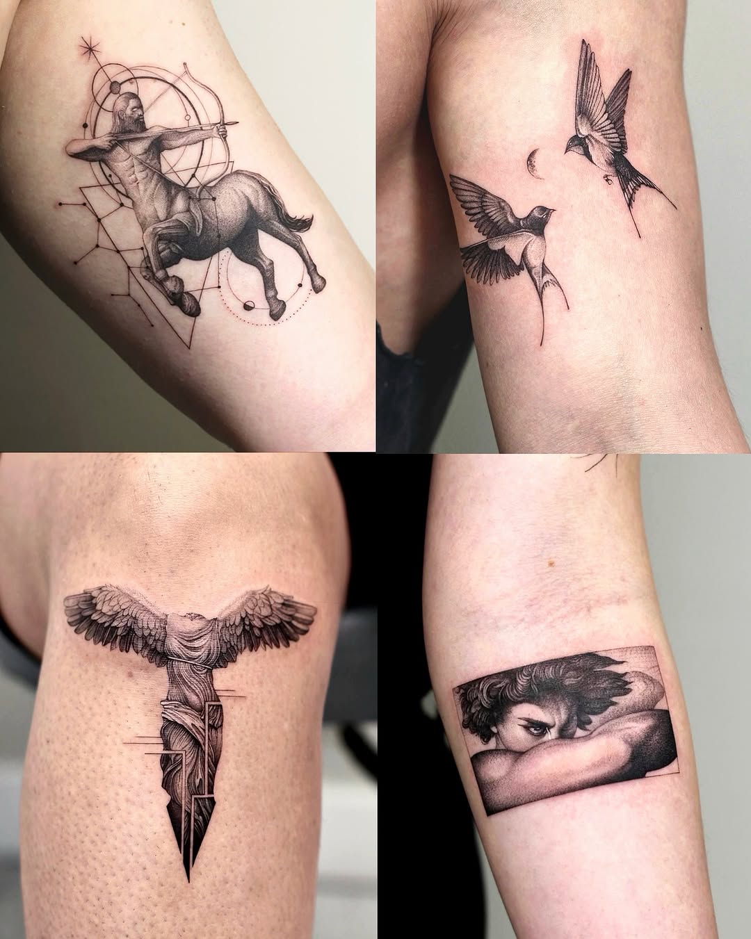 Tattoo by @linsey_tattooer β geometric, realism