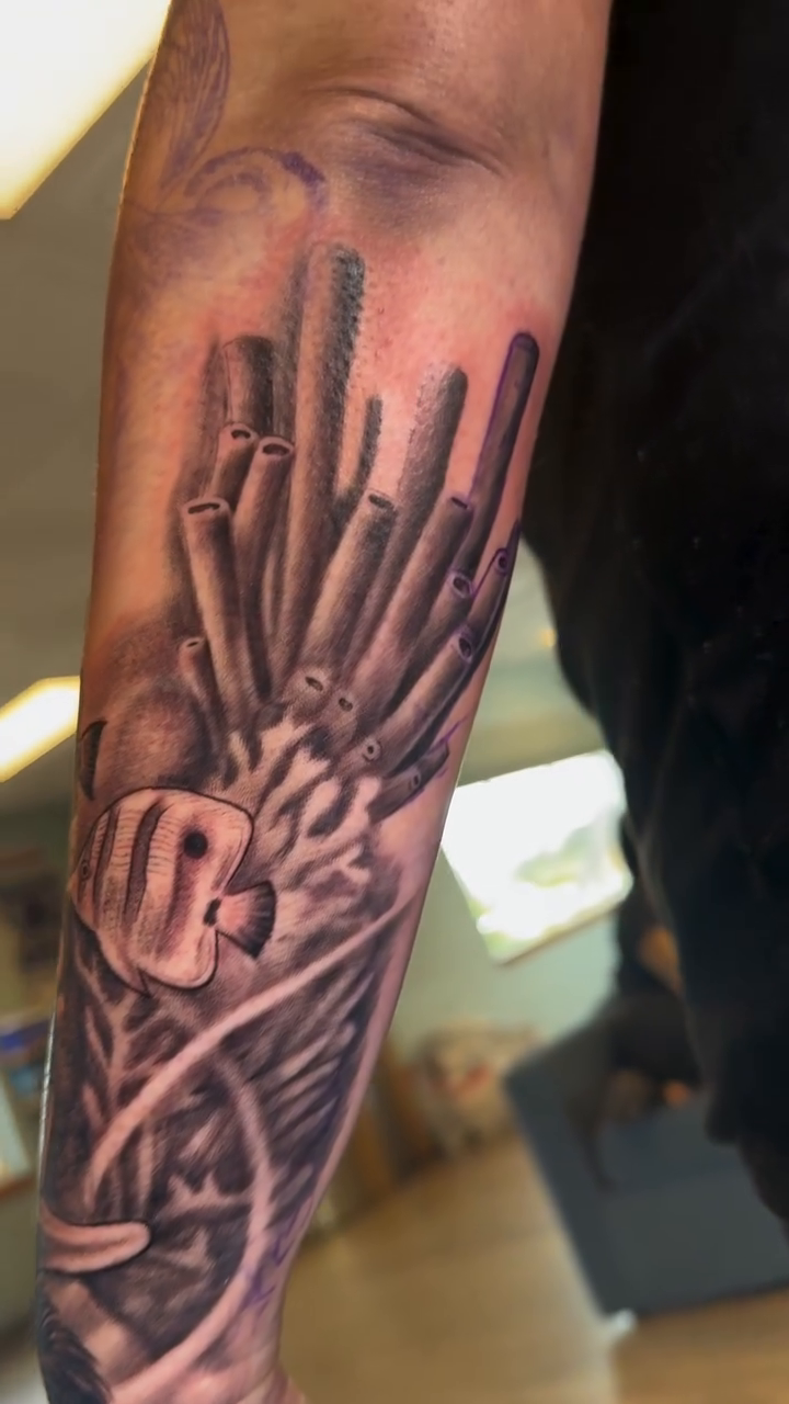 Tattoo by @marcosdavidart — realism, black_and_grey